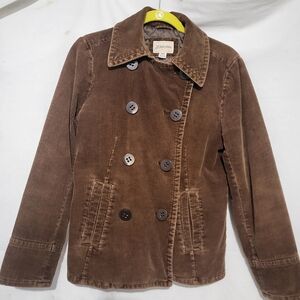 St. John's Bay Brown Pea Coat